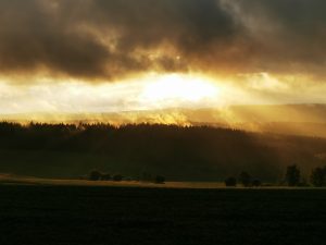 Sonnenuntergang Landwüst