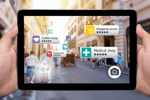Digitalisierung im Tourismus / Tablet