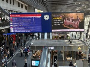 Videoscreens Bahnhof Luzern